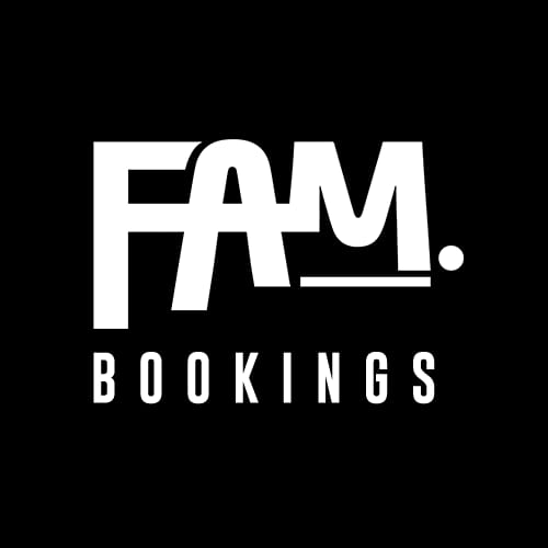 Logotipo de FAM Bookings